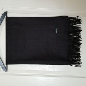 Soft Cashmere LD Pashmina Scarf Black
